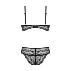 Christine Fleur Kanten BH Set Met Open Kruis - Zwart -EasyToys Shop 069504 001 S 3