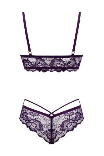 Christine Tender Love Bralette Setje - Paars 7 Christine Tender Love Bralette Setje - Paars - Afbeelding 5