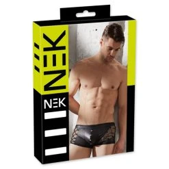 NEK Wetlook Boxer Met Netstof En Rijgdetail -EasyToys Shop 21322901701 5