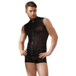 NEK Doorschijnend Shirt Met Wetlook Strepen -EasyToys Shop 21610871701 4