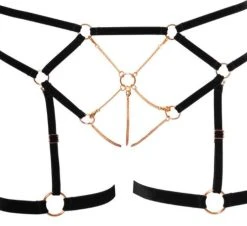 Cottelli Collection Bondage Set Glamour - Zwart -EasyToys Shop 22139581021 6
