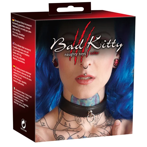 Bad Kitty Halsband - Zwart 4 Bad Kitty Halsband - Zwart - Afbeelding 2