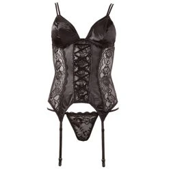 Cottelli Collection Kanten Bustier Met Jarretels -EasyToys Shop 26312021020