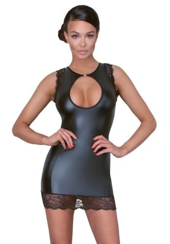 Cottelli Collection Korte Jurk - Zwart 3 Cottelli Collection Korte Jurk - Zwart