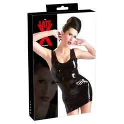The Latex Collection Latex Mini Jurk - Zwart -EasyToys Shop 29001731011 4
