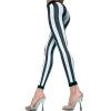 MUSIC LEGS Gestreepte Leggings - Zwart/Wit -EasyToys Shop 35219 BLACK WHITE