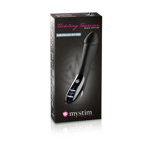 Mystim - Tickling Truman E-Stim Vibrator - Black Edition 7 Mystim - Tickling Truman E-Stim Vibrator - Black Edition - Afbeelding 5