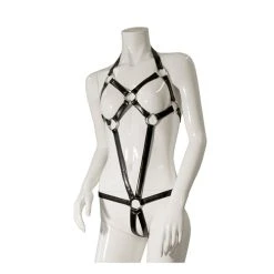 Guilty Pleasure GP Datex Open Body - Zwart -EasyToys Shop 710031BLKSM