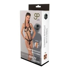 Guilty Pleasure GP Datex Open Body - Zwart -EasyToys Shop 710031BLKSM 5