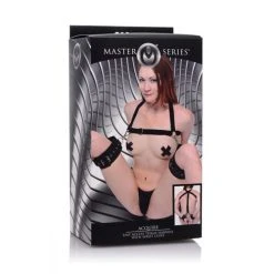 Master Series Easy Access Bondageharnas Met Hand- En Enkelboeien -EasyToys Shop AE801 4