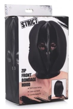 STRICT Bondage Hoofd Masker Met Rits Aan De Voorkant 7 STRICT Bondage Hoofd Masker Met Rits Aan De Voorkant -EasyToys Shop AG697 3