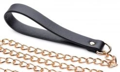 Master Series Luxe Leiband - Zwart/Goud -EasyToys Shop AG725 2