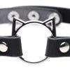 Master Series Kinky Kitty Ring Slim Choker - Zwart -EasyToys Shop AG726 Black