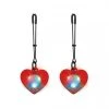 Charmed - Heart Tweezer Tepelklemmen Met LED Verlichting -EasyToys Shop AG795