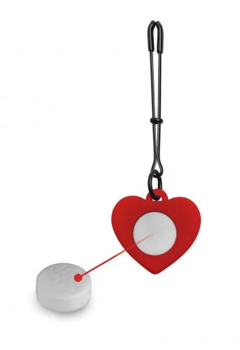 Charmed - Heart Tweezer Tepelklemmen Met LED Verlichting 6 Charmed - Heart Tweezer Tepelklemmen Met LED Verlichting - Afbeelding 4