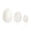 La Gemmes - 3-delige Yoni Egg Set - Bergkristal 1 La Gemmes - 3-delige Yoni Egg Set - Bergkristal -EasyToys Shop E29239