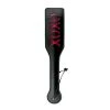 Easytoys Fetish Collection Zwarte Leren Paddle XOXO -EasyToys Shop ET233BLK