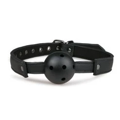 Easytoys Fetish Collection Ball Gag Met PVC Bal - Zwart -EasyToys Shop ET276BLK 3