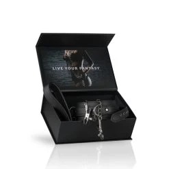 Easytoys Fetish Collection Kunstleren Halsband Met Tepelklemmen -EasyToys Shop ET280BLK 8