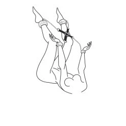 Easytoys Fetish Collection Zwarte Kunstleren Hogtie -EasyToys Shop ET282BLK 3