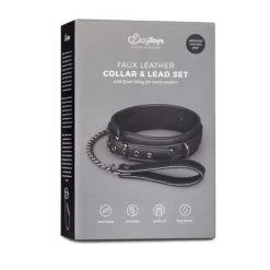 Easytoys Fetish Collection Fetish Halsband Met Riem -EasyToys Shop ET370BLK 2