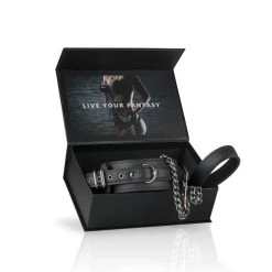 Easytoys Fetish Collection Fetish Halsband Met Riem -EasyToys Shop ET370BLK 7