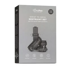 Easytoys Fetish Collection Neck And Wrist Restraint -EasyToys Shop ET381BLK 3