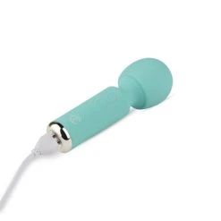 Easytoys Mini Vibe Collection Mini Vibe Wand Vibrator - Aqua -EasyToys Shop ET860BLU 4