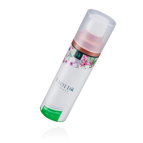 Exotiq Massageolie Basil Citrus - 100 Ml 4 Exotiq Massageolie Basil Citrus - 100 Ml - Afbeelding 2