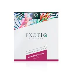 Exotiq Massagekaars Bamboe Orchideeën - 200g -EasyToys Shop EX MC 01 200 4