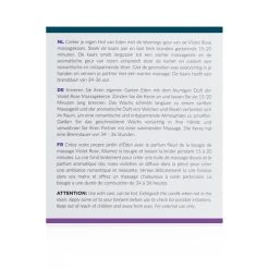 Exotiq Massagekaars Violet Rose - 200g -EasyToys Shop EX MC 02 200 5