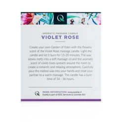 Exotiq Massagekaars Violet Rose - 200g -EasyToys Shop EX MC 02 200 6