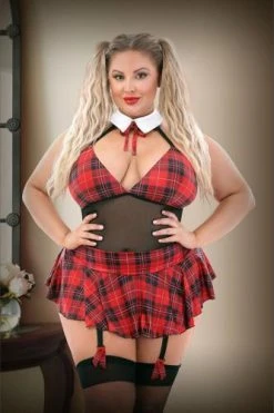 Play Costumes Hands On Learning Sexy Schoolmeisje Kostuum - Curvy