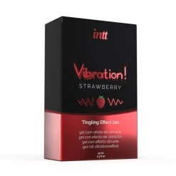 INTT Vibration! Strawberry Tintelende Gel -EasyToys Shop VIB0001 3