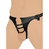 Strict Leather Sexy Leren Harnasstring Met 3 Penisriempjes -EasyToys Shop ab533