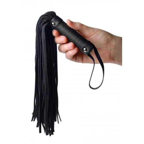 Strict Leather Pleather Pleasure Mini Flogger 4 Strict Leather Pleather Pleasure Mini Flogger - Afbeelding 2