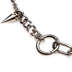 Master Series Punk Spiked Ketting - Zilver -EasyToys Shop ag972 3