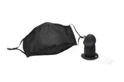 Master Series Mouth-Full Dildo Gezichtsmasker - Zwart -EasyToys Shop ah079 7