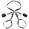 STRICT Bondageharnas Met Strikken XL/2XL - Zwart -EasyToys Shop ah088 xl2xl 4