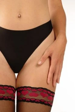 Christine Stay Up Kousen Lovebirds - Zwart -EasyToys Shop cld hblk 011 sm 6