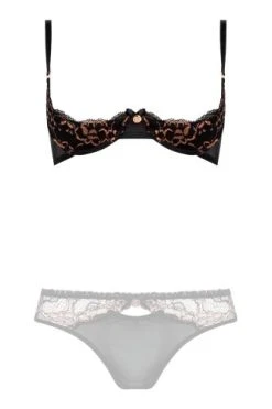 Christine 1/4 Bh Glitterkant Sevdalizia - Zwart/koper 16 Christine 1/4 Bh Glitterkant Sevdalizia - Zwart/koper -EasyToys Shop cld sev 006 s 3