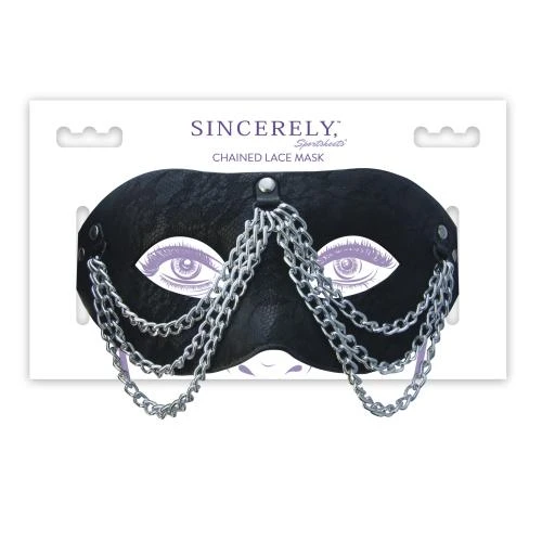 Sportsheets - Sincerely Chained Kanten Oogmasker 4 Sportsheets - Sincerely Chained Kanten Oogmasker - Afbeelding 2