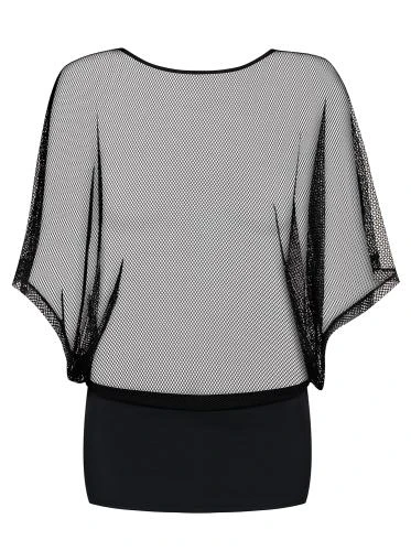 Obsessive Punker Jurkje & String - Zwart 3 Obsessive Punker Jurkje & String - Zwart