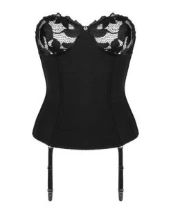 Obsessive Luxe Jarretel-korset Editya - Zwart -EasyToys Shop obs8301 4