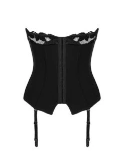 Obsessive Luxe Jarretel-korset Editya - Zwart -EasyToys Shop obs8301 5