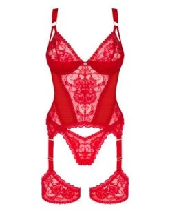 Obsessive Belovya Korset - Rood -EasyToys Shop obs9766 3