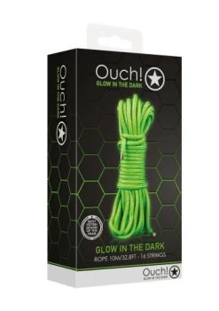 Ouch! Touw Glow In The Dark 10m - Neon Groen -EasyToys Shop ou765glo 3
