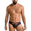 Passion Men Slip Open Joe - Zwart -EasyToys Shop paem100410smblsli041 4