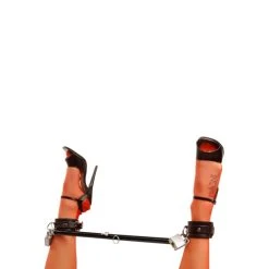 Master Series Stalen Spreidstang Verstelbaar - Zwart -EasyToys Shop st598 black 3