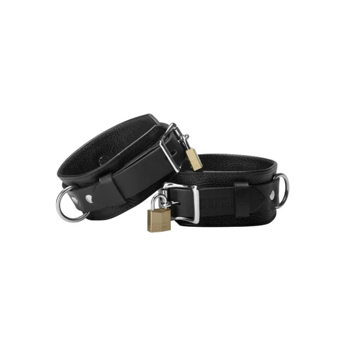 Strict Leather Deluxe Locking Cuffs 3 Strict Leather Deluxe Locking Cuffs